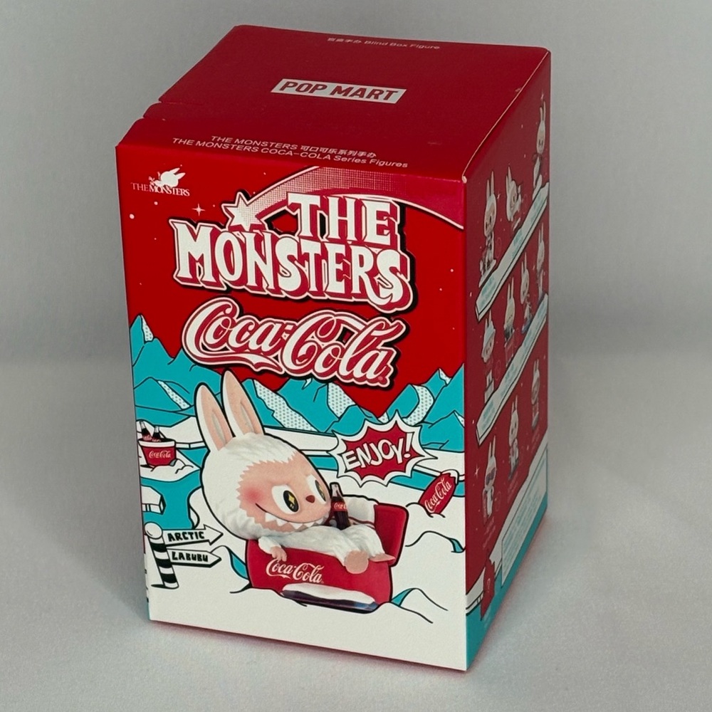 NIB Authentic - POP MART Labubu - The Monsters x Coca Cola - Time to Cool Down